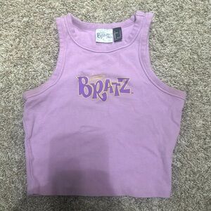 Purple Bratz Crop top (s)
